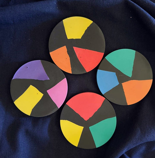 Colour Clash Coaster Set